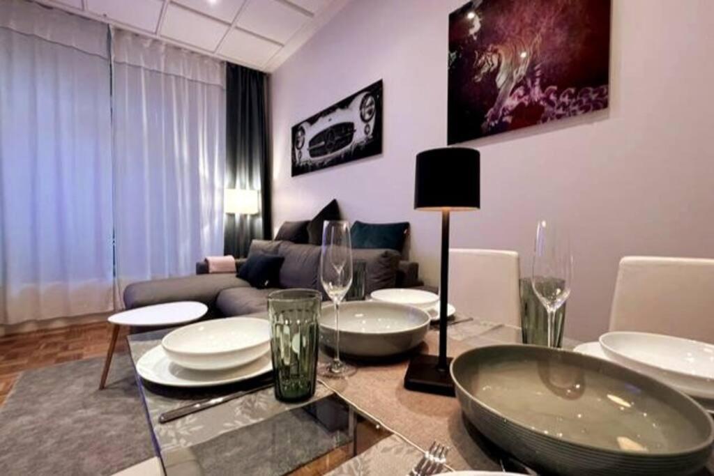 Soul-Apartment Terrasse Privat-Parkplatz Boxspringbett 55Zoll Tv Wlan Leipzig Exterior photo